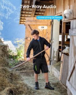 Alternative view of ieGeek S11 4G Überwachungskamera Solar | Ohne WLAN mit SIM