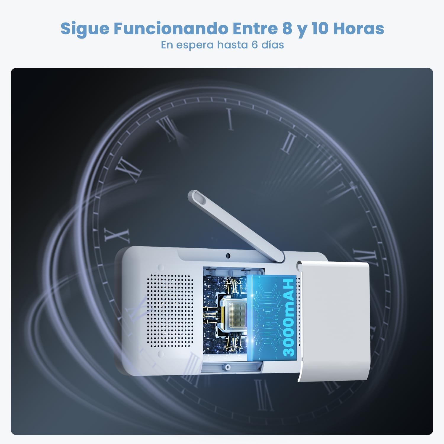 ieGeek Babyphone 2K mit 5" Monitor & 360° Verfolgung – Bild 9