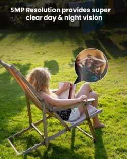 Alternative view of ieGeek ZS-GQ4 PTZ Überwachungskamera 360° WLAN 5MP Außen