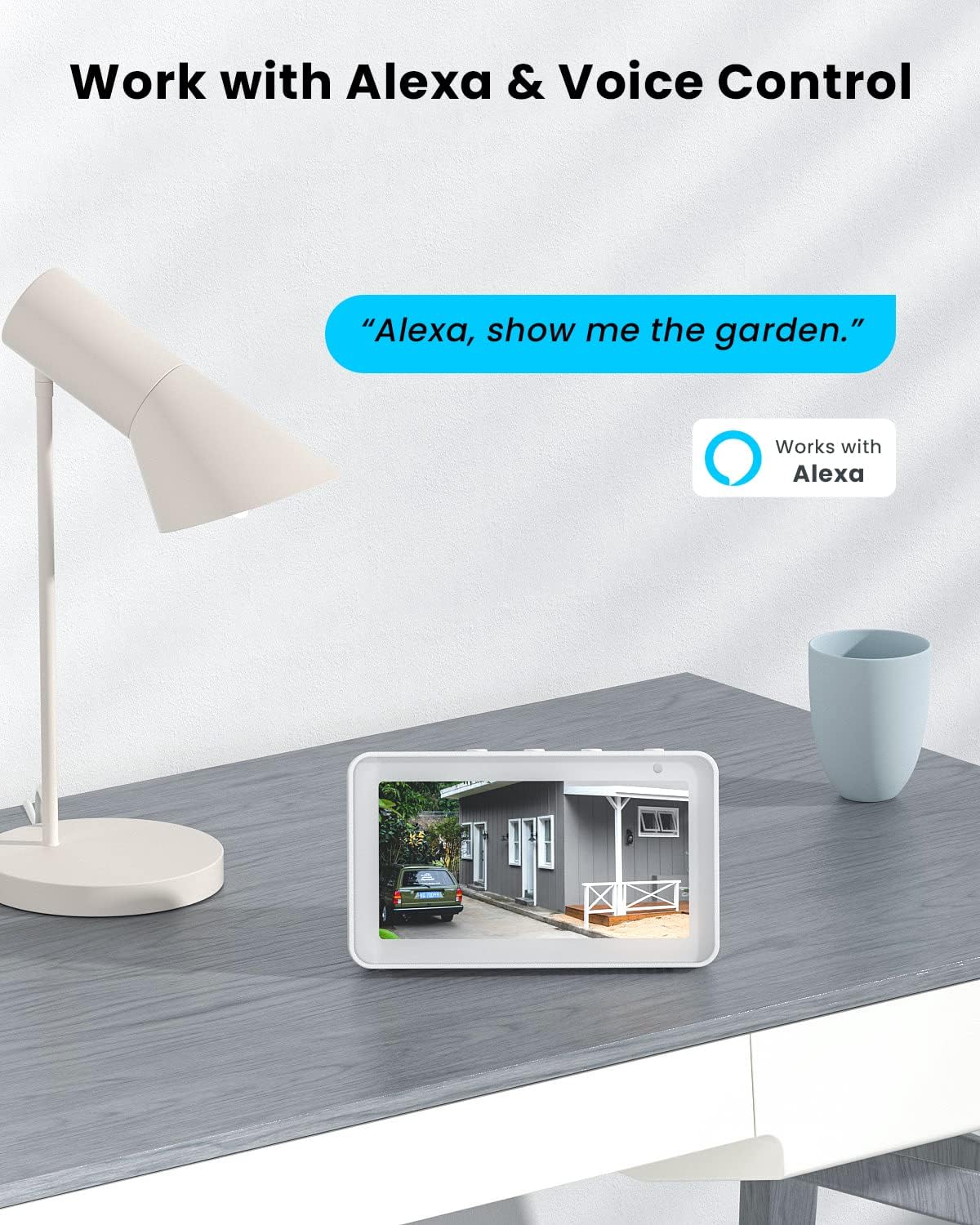 Solar Überwachungskamera 2K WLAN | ieGeek Innen & Außen – Bild 3